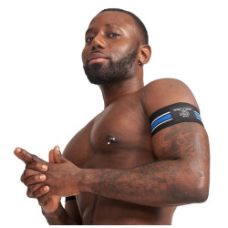 Mr B - Mister B Brassards Biceps Urban Club Bleu x2
